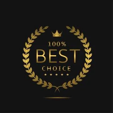 The best choice Stock Illustration