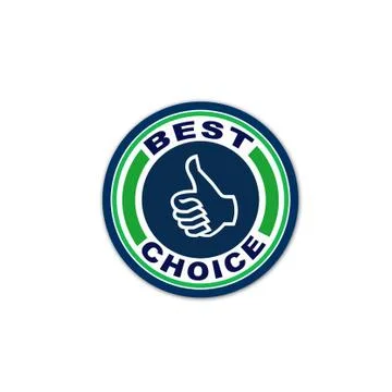 Best choice logo Stock Illustration