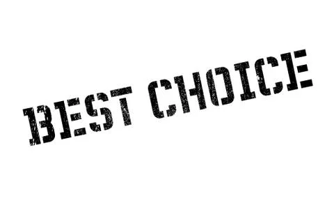 Best choice stamp Stock Illustration