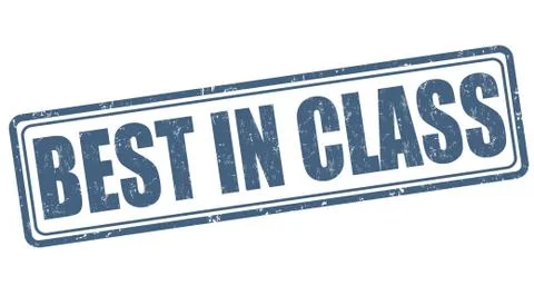 Best in class stamp Stock Illustration