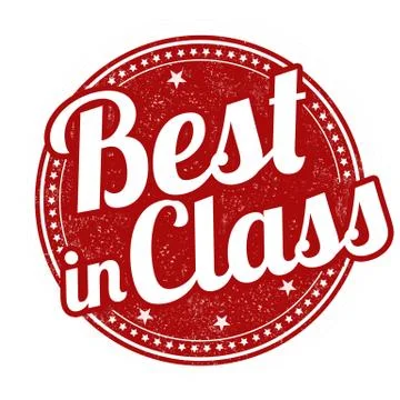 Best in class stamp Stock Illustration