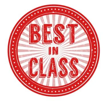 Best in class stamp Stock Illustration