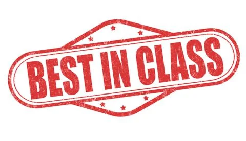 Best in class stamp Stock Illustration