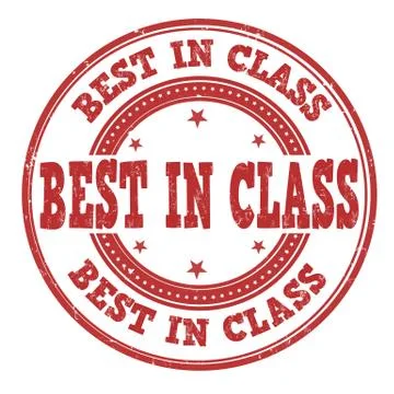 Best in class stamp Stock Illustration