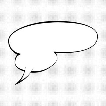Best comic speech bubble Stock Illustration