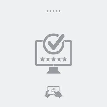 Best computer icon, best computer vector, best computer symbol, best computer Stock Illustration
