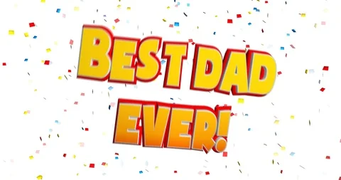 Best Dad Ever! Stock Footage 105803626