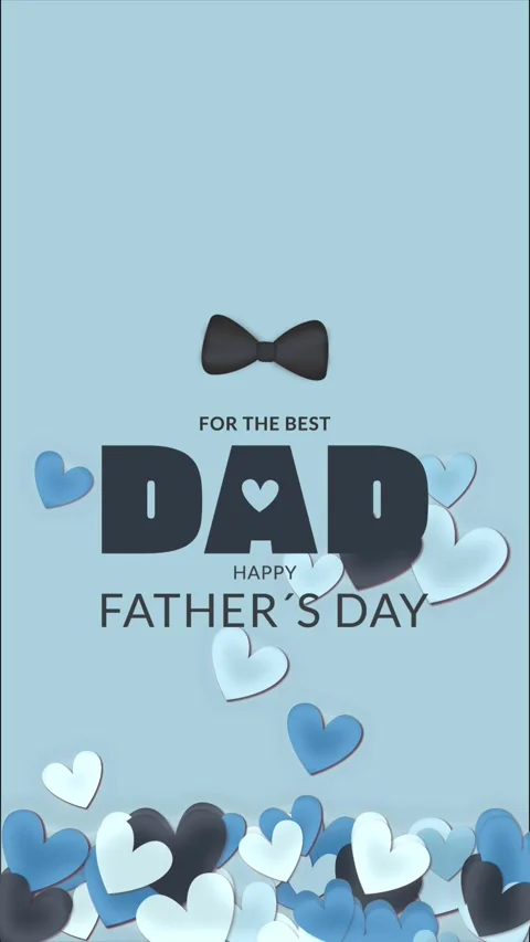 FOR THE BEST DAD Stock Footage 308432301