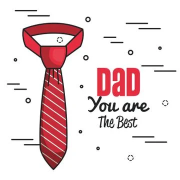 Best dad icon Illustrazione stock
