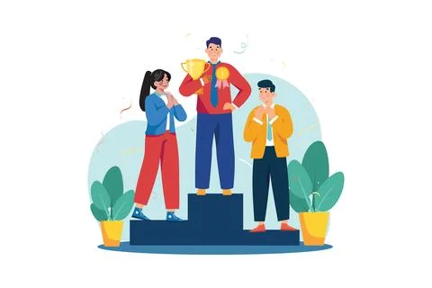 The best employee Stock Illustration