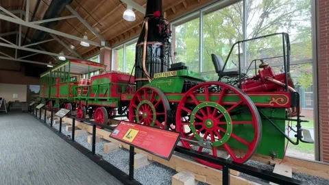 Best Friend Steam Engine - 2 Stock Footage 297701866