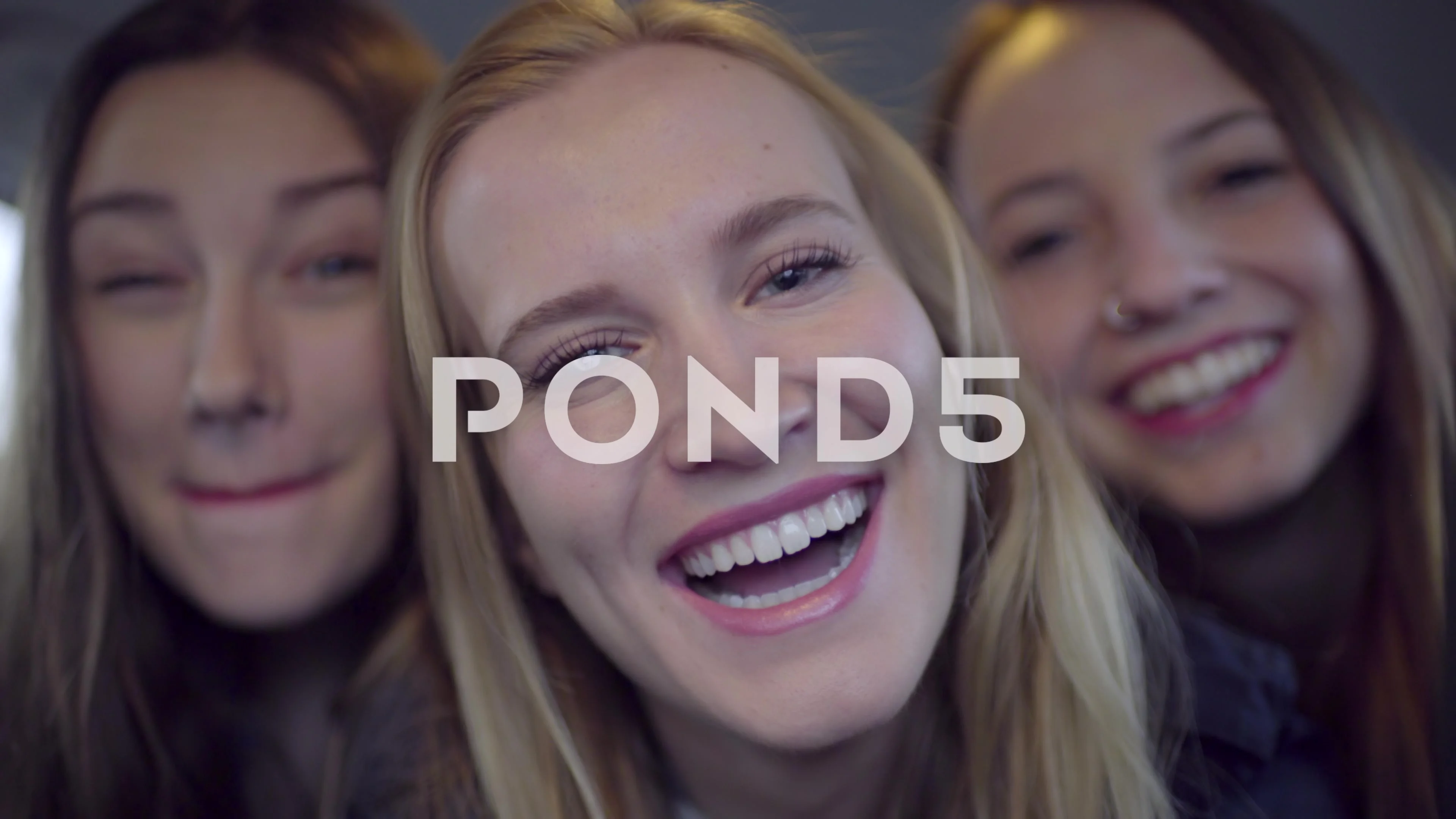 Best Friends Pose For Fun Selfies In Bac... | Stock Video | Pond5