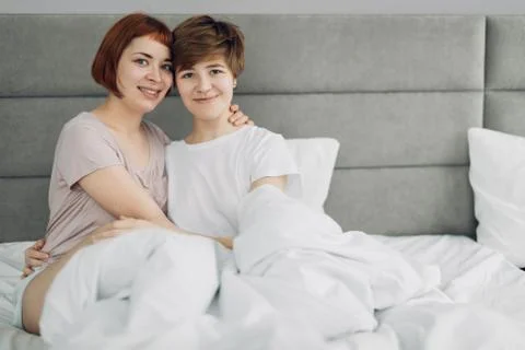 Best friends posing to the camera Stock Photos