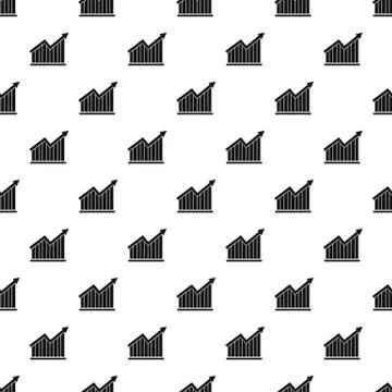Best graph pattern repeat Stock Illustration