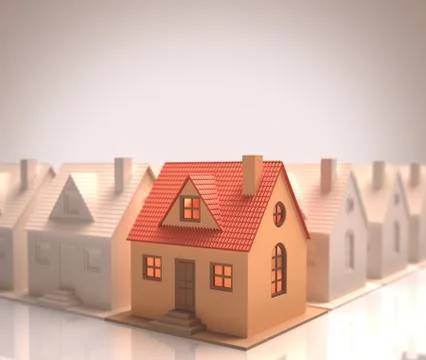 The Best House Illustrazione stock