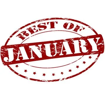 Best of January Stock Illustration