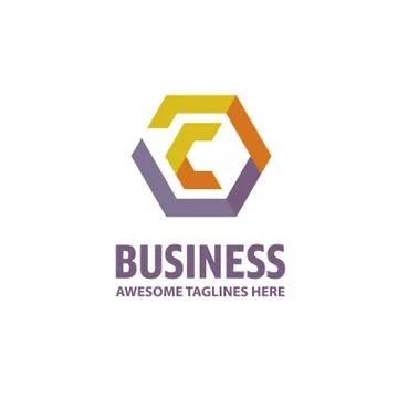 Best letter C logo concept Stock Illustration