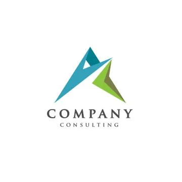 Best letter A logo concept Stock Illustration