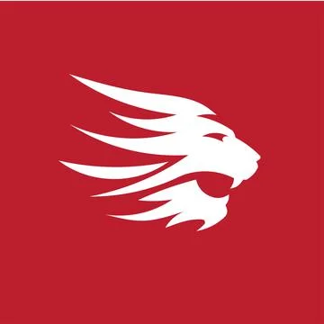Best Lion head logo vector Stock Illustration
