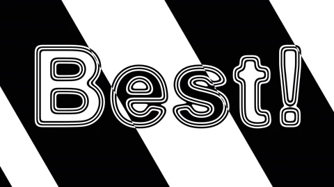 Best! Looping footage has 4K resolution. Illustration. Stock Footage 105690749