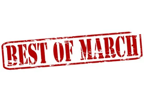 Best of March Illustrazione stock