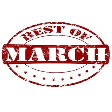 Best of March Stock Illustration
