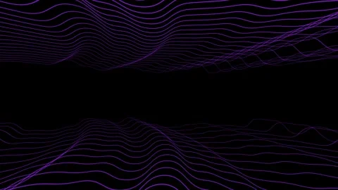 Best Moving Wiggle Line Background Animation for Videos, abstract wiggle line an Stock Footage 301283038