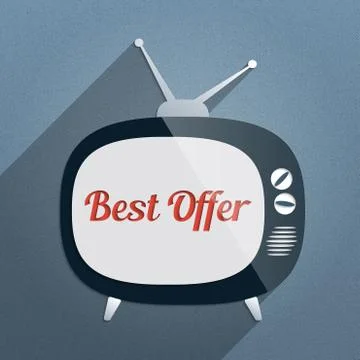 Best offer concept Stock Illustration
