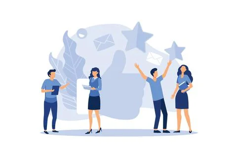 Best performance, score five points. people leave reviews and comments that s Stock Illustration
