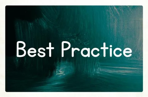 Best practice concept Illustrazione stock