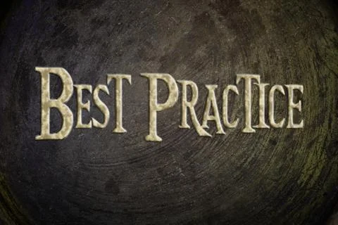 Best practice concept Stock Illustration