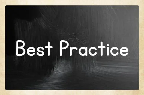 Best practice concept Fotos Stock