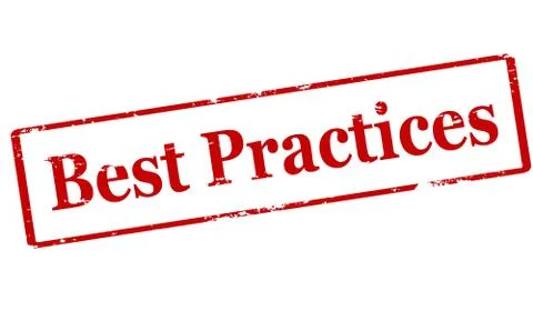 Best practice Stock Illustration