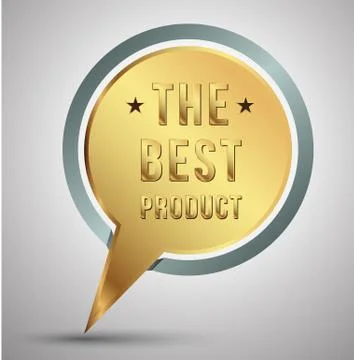 The best product Stock Illustration