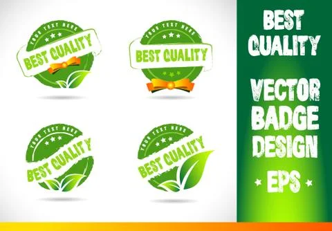 Best quality Badge Vector Stock Illustration