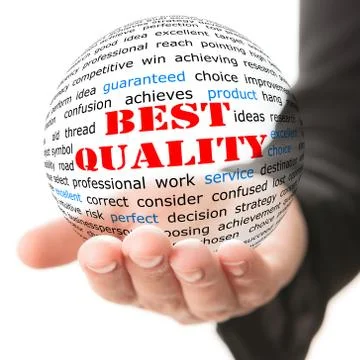 Best quality concept Stock Illustration
