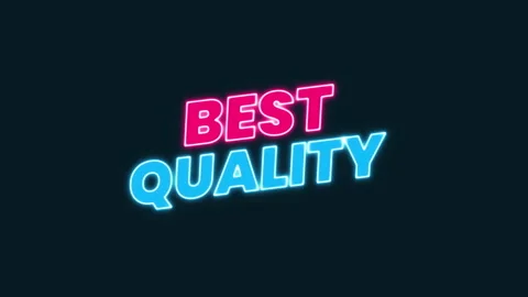 Best quality neon text motion animation,two colors. Stock Footage 259837299