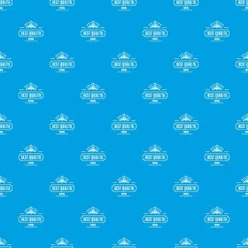 Best quality pattern vector seamless blue Illustrazione stock