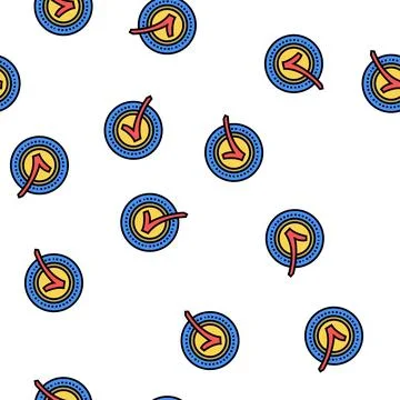 Best quality vector seamless pattern Stock Illustration