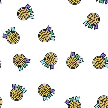 Best quality vector seamless pattern Illustrazione stock