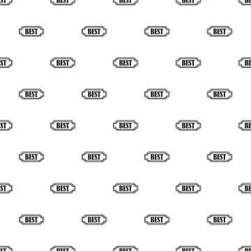 Best rectangle label pattern vector Illustrazione stock