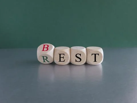 Best rest red Foto stock