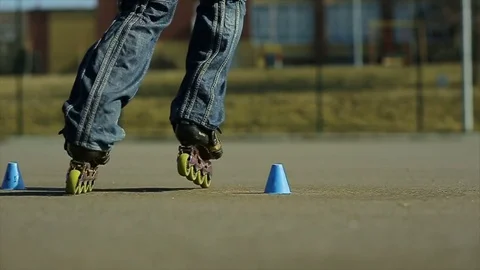 Best rides roller skates HD 動画素材 75347400