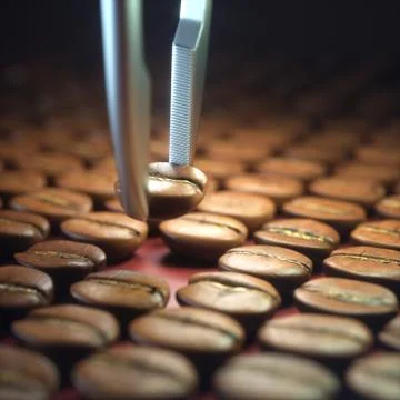 The Best Roasted Coffee Bean Stock Illustration