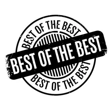 Best Of The  rubber stamp Stock Illustration