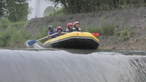 Best Shot Rafting Stock Footage 120818285