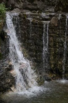 The best small waterfall Foto stock