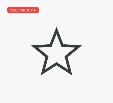 Best Star Icon Vector Illustration Illustrazione stock