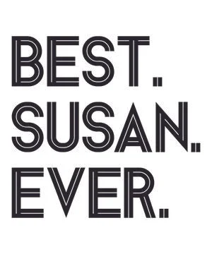 Best Susan Ever Stock Illustration