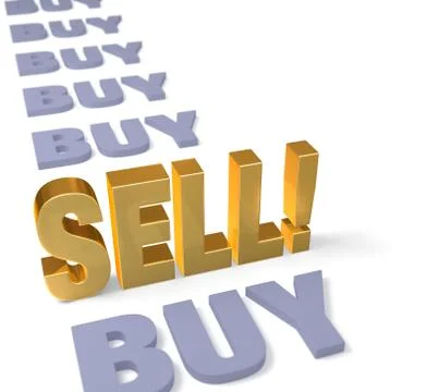 Best time to sell! Stock Illustration